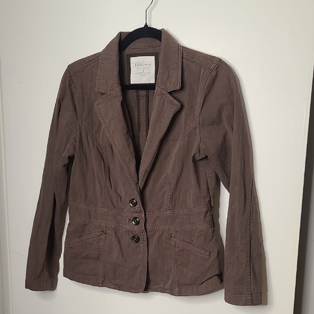 Sonoma Chocolate Brown Blazer